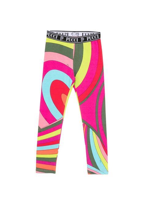 Leggings con stampa EMILIO PUCCI | PZ6A41 Z3346999